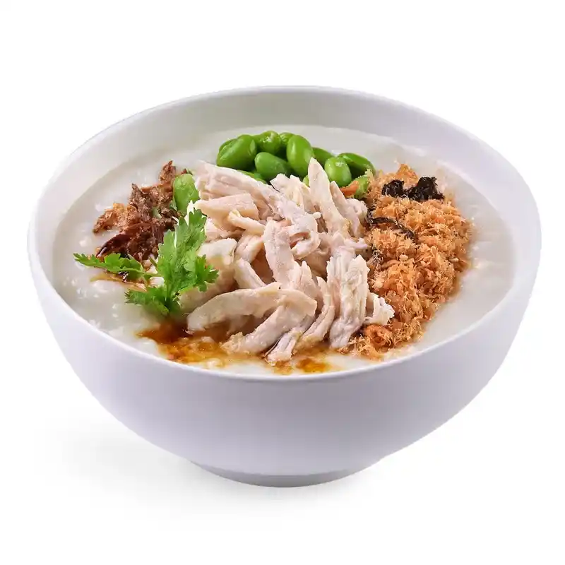 Hainanese Chicken Millet Grains Soy Porridge
