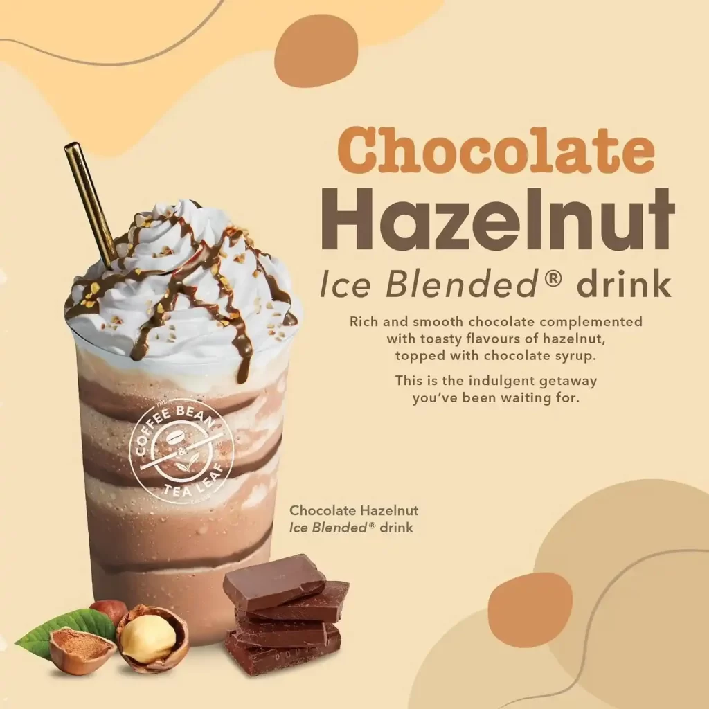 Hazelnut Ice Blended Coffee Bean Singapore