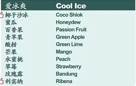 iTea Cool Ice Blended Price