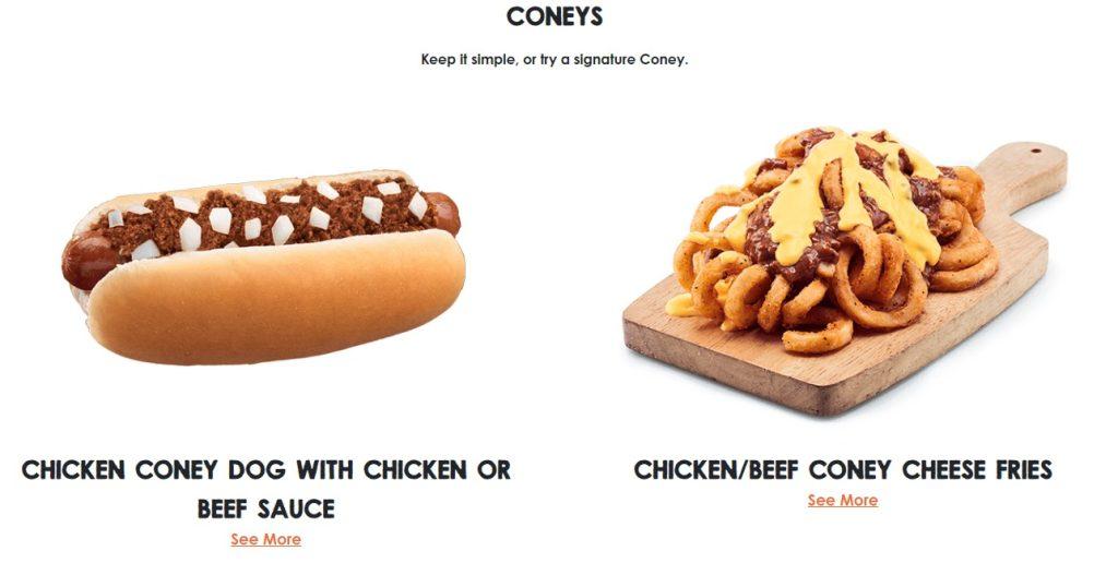 A&W Coney Dogs & Hot Dog Prices