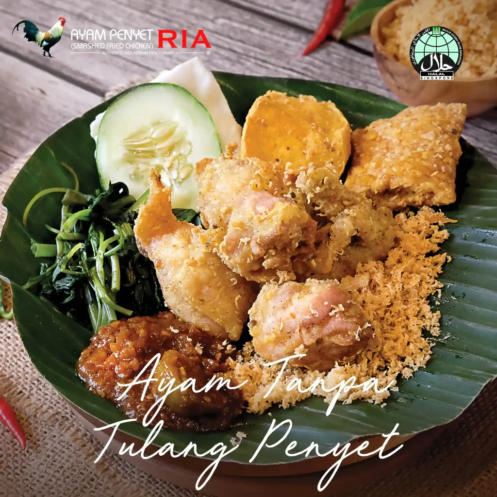 Ayam Penyet Ria Grilled Sets Menu Price