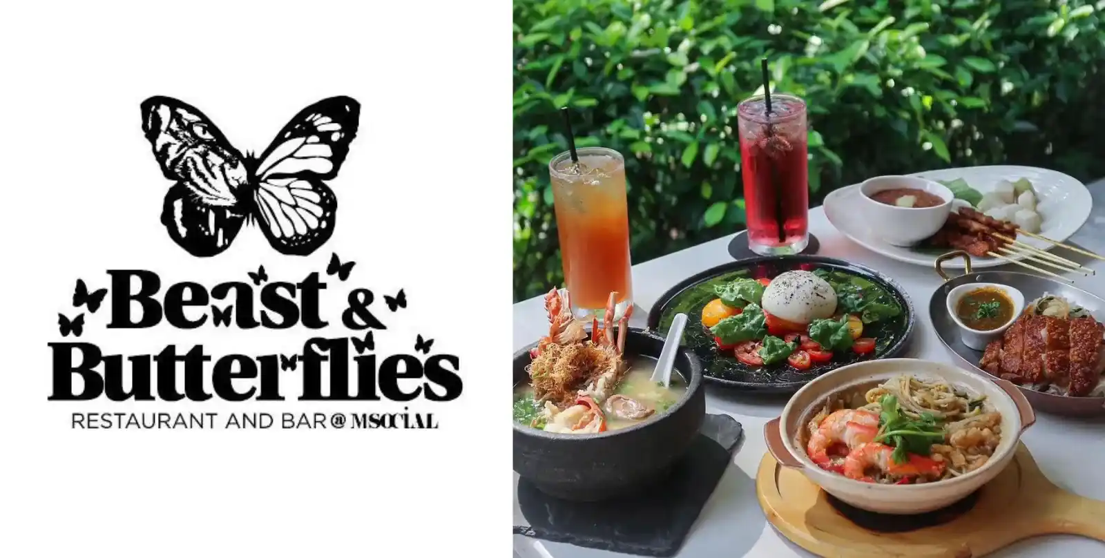 Beast & Butterflies Menu & Price Singapore 2024